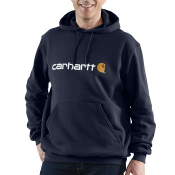 Sweat-shirt capuche Carhartt logo poitrine
