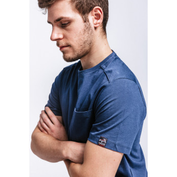 T-shirt de travail coton bio avec poche Forest Worwear