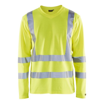 Tshirt manches longues haute visibilité et protection UV 3381 Blaklader
