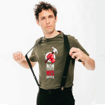 T-shirt édition limitée  "Non je ne prête pas mes outils" - THAF