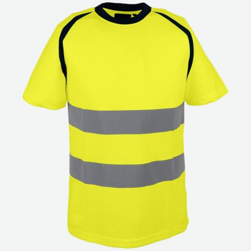 Vêtement de travail - T-Shirt de travail fluo EN471