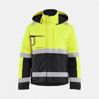 4870 - Veste de travail hiver HV stretch
