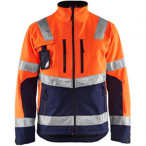 Veste Softshell haute-visibilité Blaklader 4900