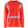 T-shirt manches longues haute visibilité 3383 Blaklader - Traitement anti-odeur
