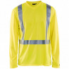 T-shirt manches longues haute visibilité 3383 Blaklader - Traitement anti-odeur