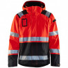 Veste hardshell stretch  haute visibilité - 4987 - Blaklader