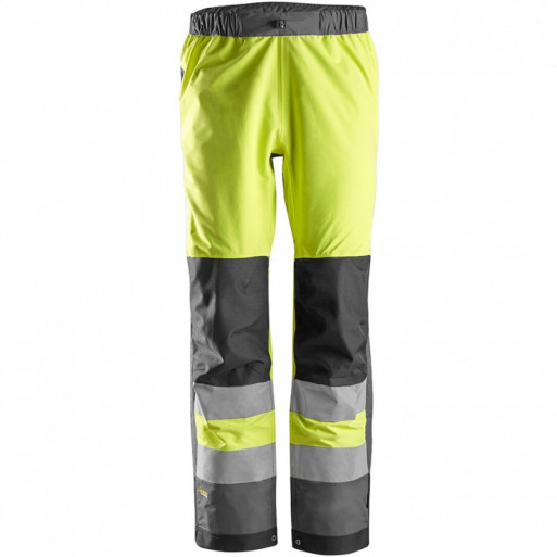 Pantalon de travail AllroundWork imperméable 6531 haute-visibilité Cl.2 - Snickers