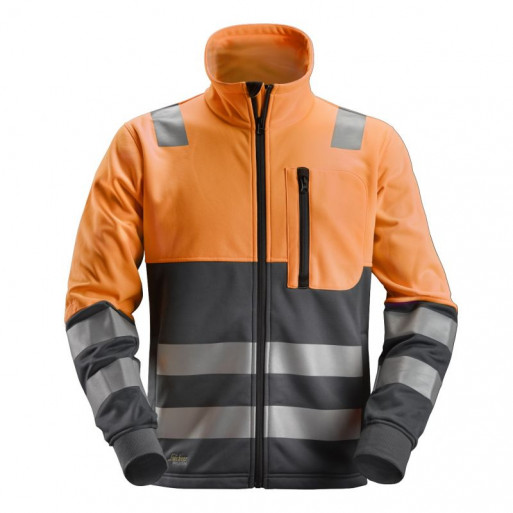 Veste de travail zippée AllroundWork haute visibilité, Classe 2 8035 Snickers