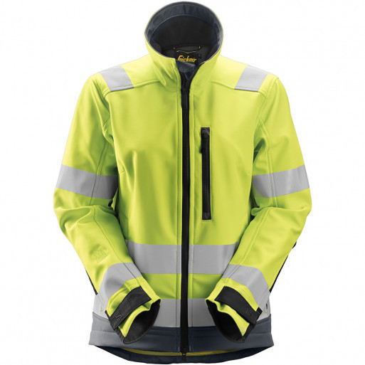 Veste d'hiver softshell pour femme AllroundWork haute visibilité Classe 2/3 1237 Snickers