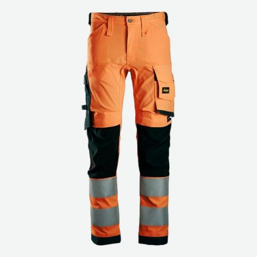Pantalon de travail 6343 haute-visibilité Cl.2 - Snickers Workwear