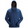 Sweat à capuche extensible à demi fermeture éclair coupe-vent - 8400 - Snickers