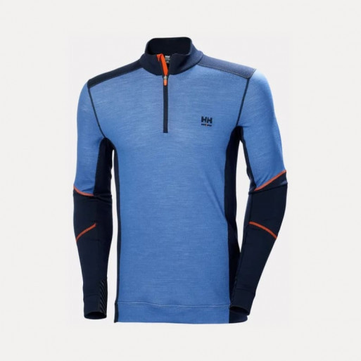 Sous vêtements technique de travail demi zippé en laine "LIFA" - 75107 - Helly Hansen