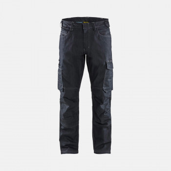 1439 - Pantalon de travail Maintenance denim stretch 2D