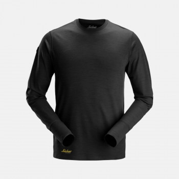 2451 - T-shirt de travail en laine manches longues - Snickers