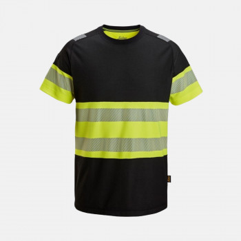 2538 - T-shirt de travail manches courtes HV, CL.1 - Snickers
