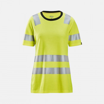 2537 - T-shirt de travail pour femme HV, CL.2 - Snickers