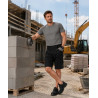 Short workwear stretch THAF porté en situation professionnelle