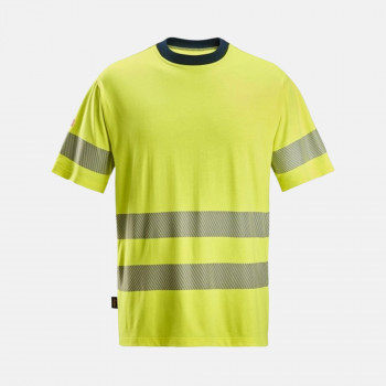 2562 T-shirt HV Manches Courtes Snickers Workwear - T-shirt | Thaf