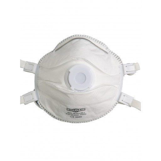 Lot de 5 masques respiratoires FFP3 avec valve