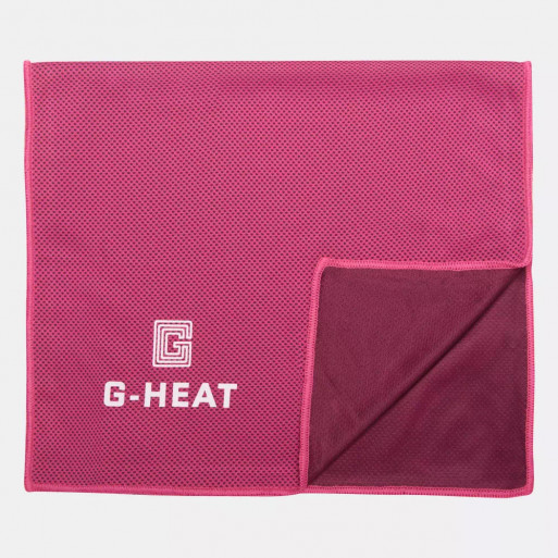 Serviette rafraîchissante G-Heat rose anti-UV UPF 50+