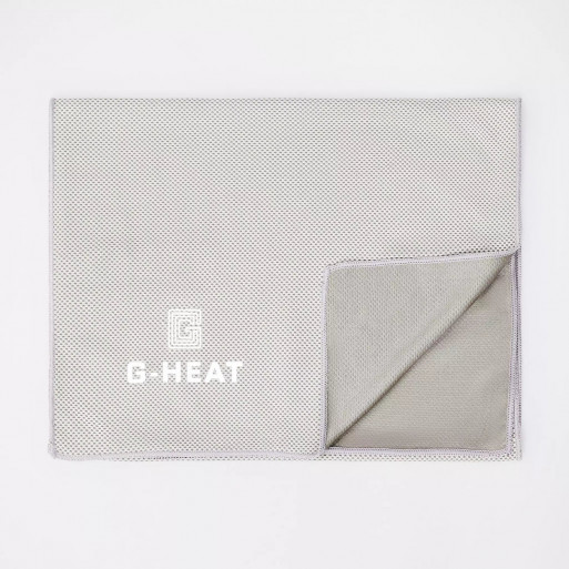 Serviette rafraîchissante G-Heat grise anti-UV UPF 50+