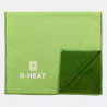 Serviette rafraîchissante G-Heat verte anti-UV UPF 50+