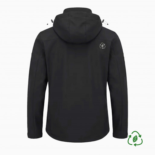 Veste Softshell Malo Forest Workwear Déperlante vue de dos