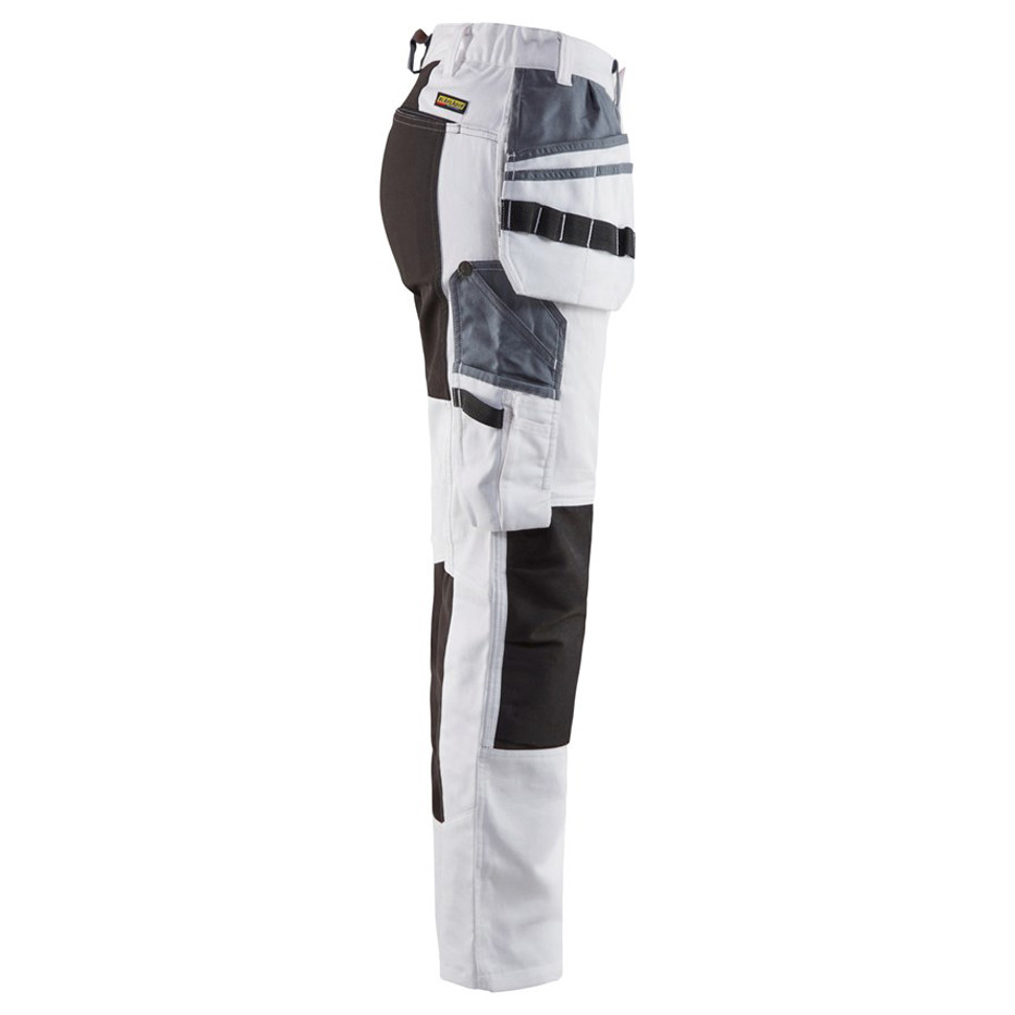 Pantalon De Peintre Blaklader X1500 – Taille C60 – 100% Coton – Poches Genouillères, Passants Outils - 11