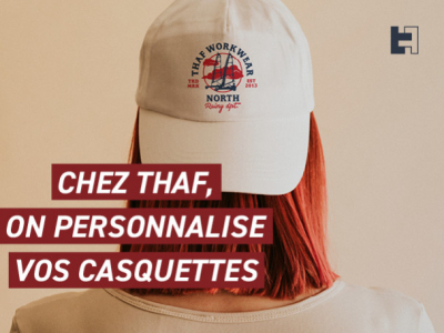 Made in France by Thaf : on personnalise vos casquettes !